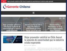 Tablet Screenshot of gerentechileno.com